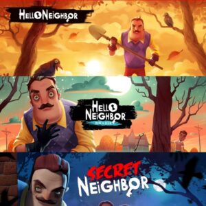 3 JUEGOS EN 1 SECRET NEIGHBOR MAS HELLO NEIGHBOR HIDE AND SEEK MAS HELLO NEIGHBOR - NINTENDO SWITCH