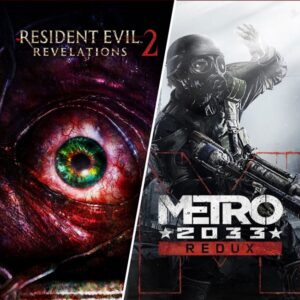 2 JUEGOS EN 1 RESIDENT EVIL REVELATIONS 2 MAS METRO 2033 REDUX - NINTENDO SWITCH
