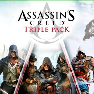 PACK TRIPLE ASSASSINS CREED BLACK FLAG MAS UNITY MAS SYNDICATE - XBOX ONE