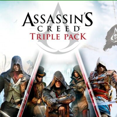 PACK TRIPLE ASSASSINS CREED BLACK FLAG MAS UNITY MAS SYNDICATE – XBOX ONE