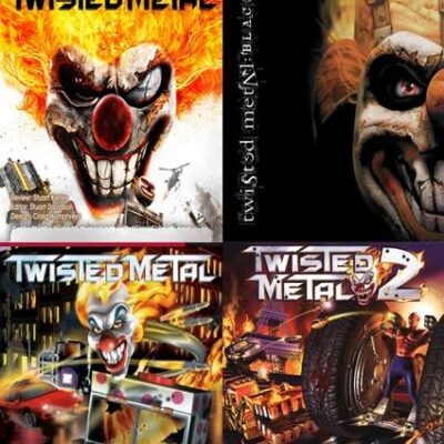 4 JUEGOS EN 1 TWISTED METAL TWISTED METAL BLACK TWISTED METAL (PSONE CLASSIC) TWISTED METAL 2 (PSONE CLASSIC) PS3