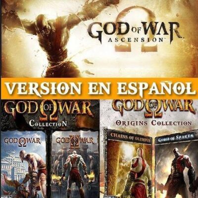 5 JUEGOS EN 1 GOD OF WAR COLLECTION FULL ESPAÑOL