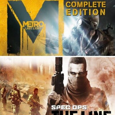 2 JUEGOS EN 1 METRO LAST LIGHT COMPLETE EDITION MAS SPEC OPS THE LINE