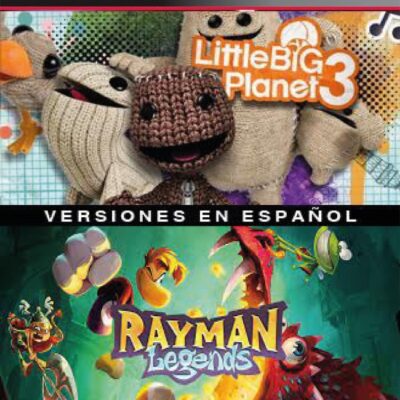 2 JUEGOS EN 1 LITTLEBIGPLANET 3 MAS RAYMAN LEGENDS PS3