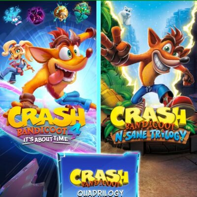 CRASH BANDICOOT QUADRILOGY BUNDLE – XBOX SERIES X/S