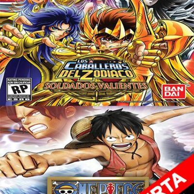 2 JUEGOS EN 1 SAINT SEIYA BRAVE SOLDIERS MAS ONE PIECE PIRATE WARRIORS PS3