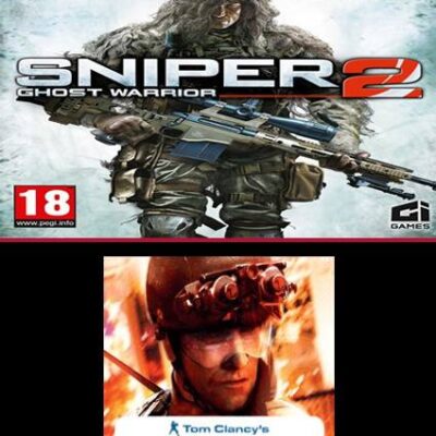 RAINBOW SIX COMPLETE PACK MAS SNIPER GHOST WARRIOR 2 GOLD EDITION PS3