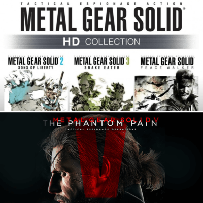 4 JUEGOS EN 1 – METAL GEAR SOLID HD COLLECTION + METAL GEAR SOLID V: THE PHANTOM PAIN PS3