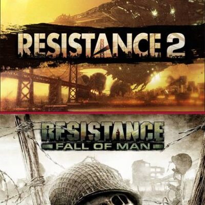 2 JUEGOS EN 1RESISTANCE FALL OF MAN MAS RESISTANCE 2 PS3