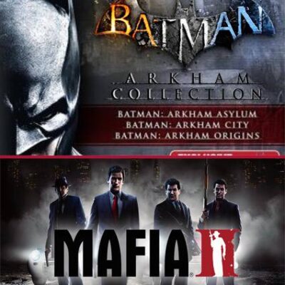4 JUEGOS EN 1 BATMAN ARKHAM COLLECTION MAS MAFIA II PS3