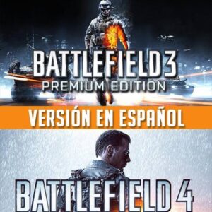 2 JUEGOS EN 1 BATTLEFIELD 3 PREMIUM EDITION MAS BATTLEFIELD 4 PREMIUM EDITION FULL ESPAÑOL PS3