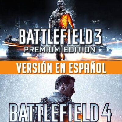 2 JUEGOS EN 1 BATTLEFIELD 3 PREMIUM EDITION MAS BATTLEFIELD 4 PREMIUM EDITION FULL ESPAÑOL PS3