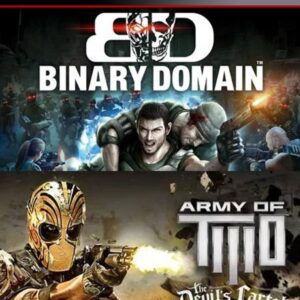 2 JUEGOS EN 1 BINARY DOMAIN MAS ARMY OF TWO THE DEVIL’S EN ESPAÑOL PS3