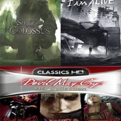 SHADOW OF THE COLOSSUS MAS DEVIL MAY CRY HD COLLECTION MAS I AM ALIVE PS3