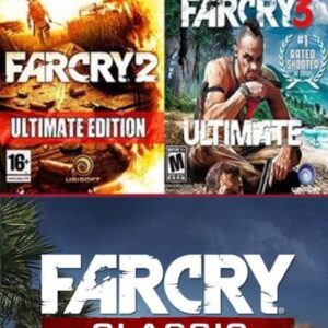 FAR CRY CLASSIC MAS FAR CRY 2 ULTIMATE EDITION MAS FAR CRY 3 ULTIMATE EDITION