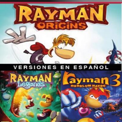 3 JUEGOS EN 1 RAYMAN ORIGINS MAS RAYMAN LEGENDS MAS RAYMAN 3 HD PS3