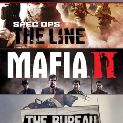 3 JUEGOS EN 1 SPEC OPS: THE LINE MAS MAFIA II MAS THE BUREAU: XCOM DECLASSIFIED PS3