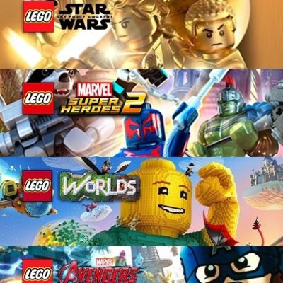 PACK LEGO VOL 1 4 JUEGOS EN 1 PS4