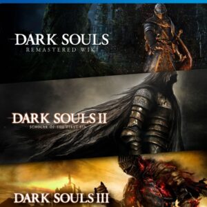 3 JUEGOS EN 1 DARK SOULS REMASTERED MAS DARK SOULS II SCHOLAR OF THE FIRST SIN MAS DARK SOULS III PS4