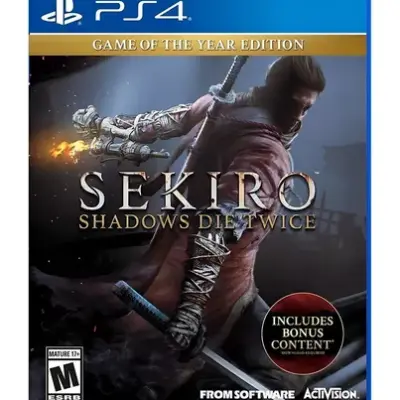 🎮 Sekiro: Shadows Die Twice – Game of the Year Edition 🏆 – PlayStation 4