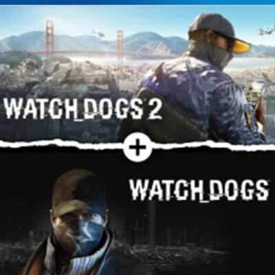 WATCH DOGS 1 MAS WATCH DOGS 2 STANDARD EDITIONS BUNDLE PS4