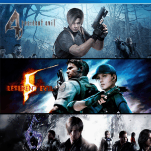 3 JUEGOS EN 1 RESIDENT EVIL TRIPLE PACK 4,5,6 PS4