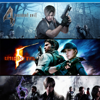 3 JUEGOS EN 1 RESIDENT EVIL TRIPLE PACK 4,5,6 PS4