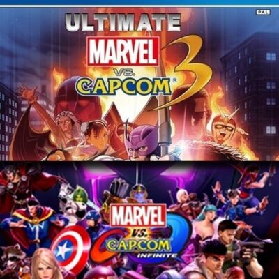 2 JUEGOS EN 1 ULTIMATE MARVEL VS CAPCOM 3 MAS MARVEL VS CAPCOM INFINITE PS4