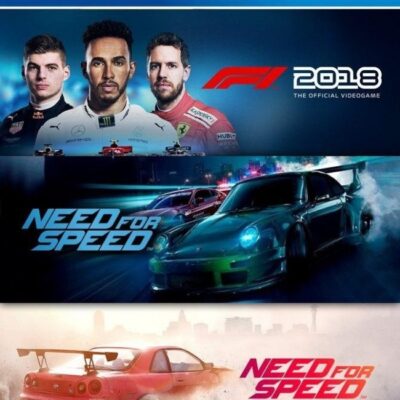 3 JUEGOS EN 1 F1 2018 MAS NEED FOR SPEED MAS NEED FOR SPEED PAYBACK PS4