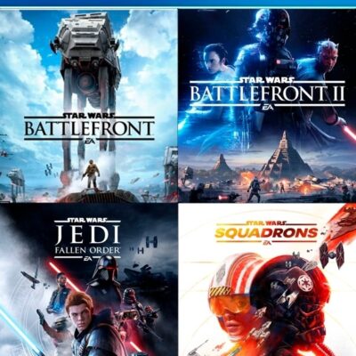 4 JUEGOS EN 1 STAR WARS COLLECTION PS4