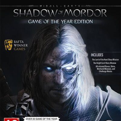 Middle Earth: Shadow of Mordor Game of the Year – PlayStation 4