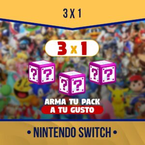 🎮 ARMA TU GAMER PACK 3X1 - NINTENDO SWITCH 🎮