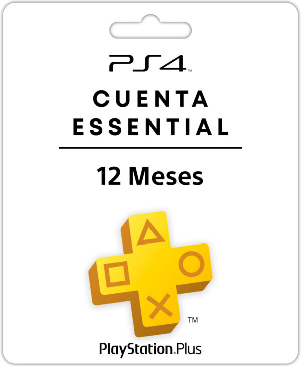 🎮✨ PSN PLUS ESSENTIAL 🕹️ 12 MESES 🌟 CUENTA PRINCIPAL PS4 🔥