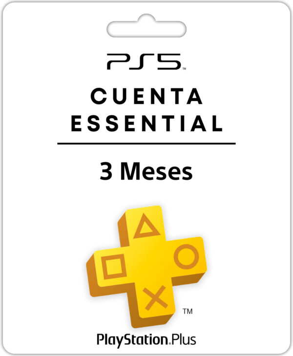 Cuenta Plus 3 Meses ESSENTIAL - PlayStation 5 🎮