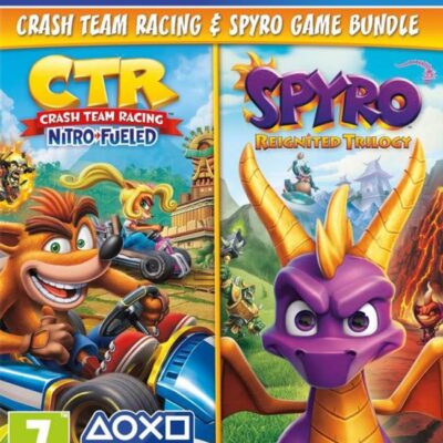 Crash™ Team Racing Nitrо-Fueled + Spyro – Playstation 4 🎮🔥